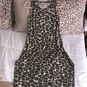 Zenana Outfitters Leopard Print Dress